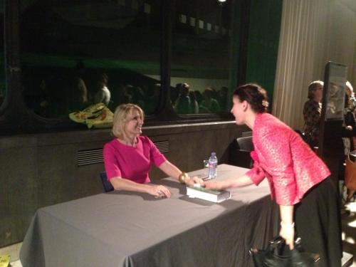 With Elisabeth Gilbert - London, Oct.2013
